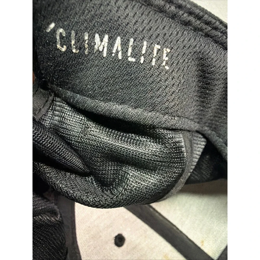 Adidas‎ Climalite Black Baseball Cap Adjustable Hat Mens Training Running Logo